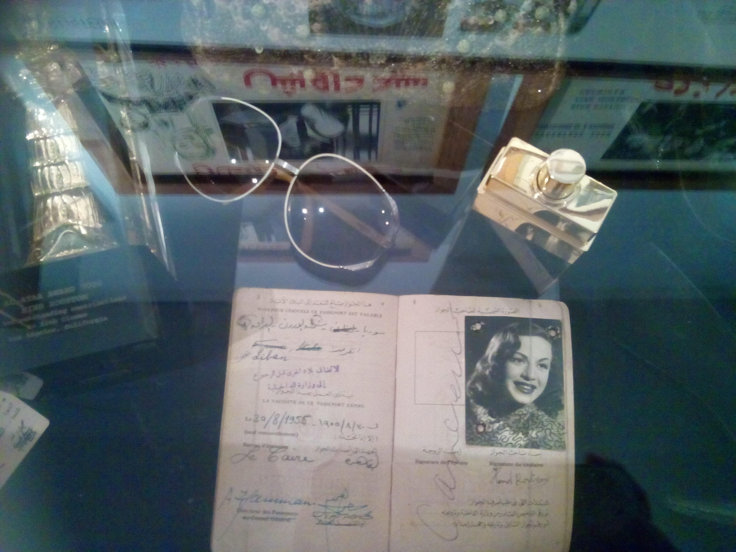 جانب من المعروضات