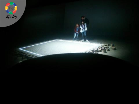 مشهد من فيلم المربع