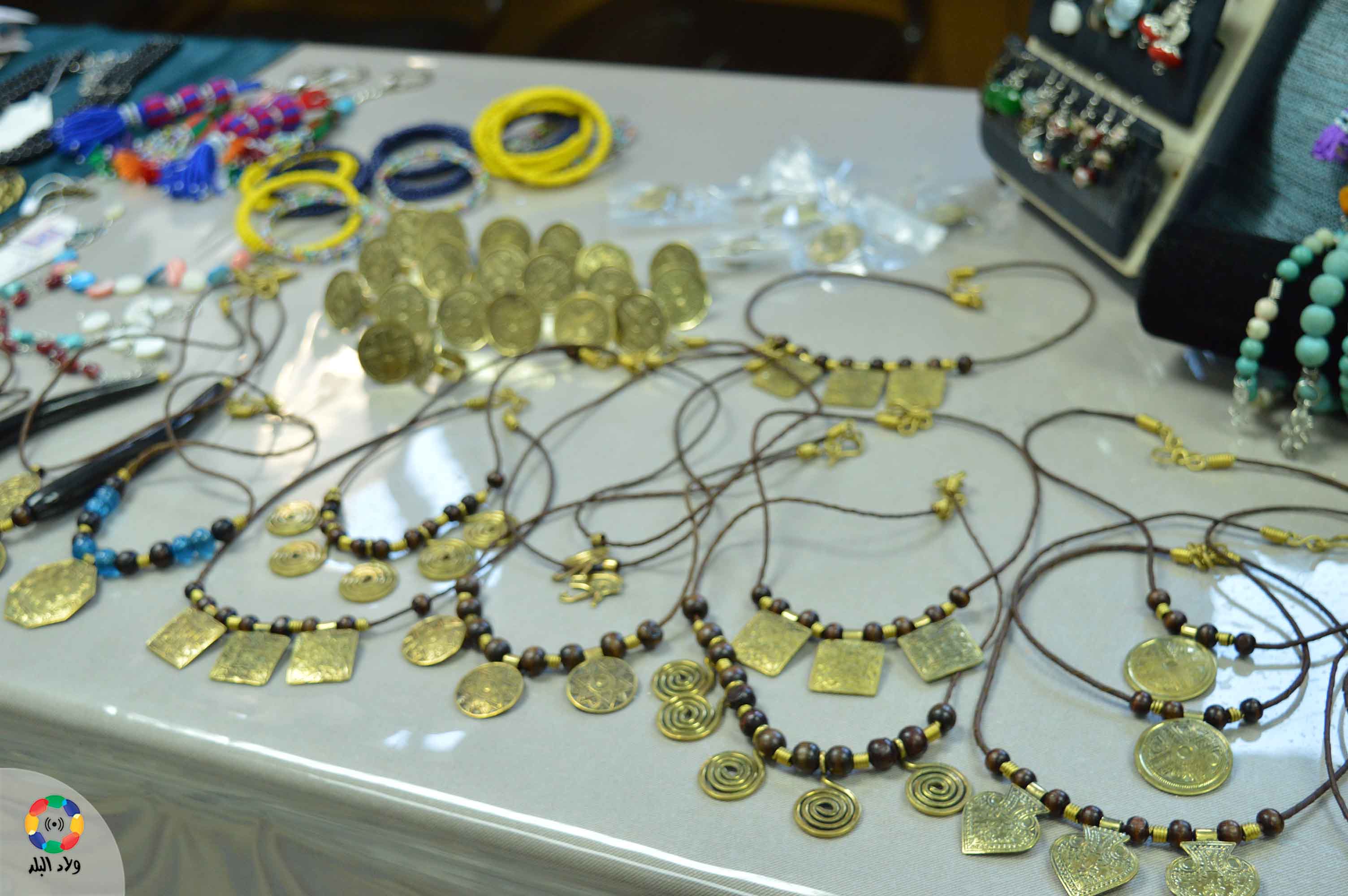 من معرض الأعمال اليدوية - تصوير: نيفين سراج