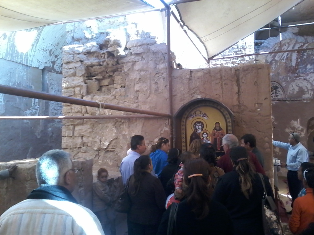 احتفالات دير الأنبا سمعان بأسوان