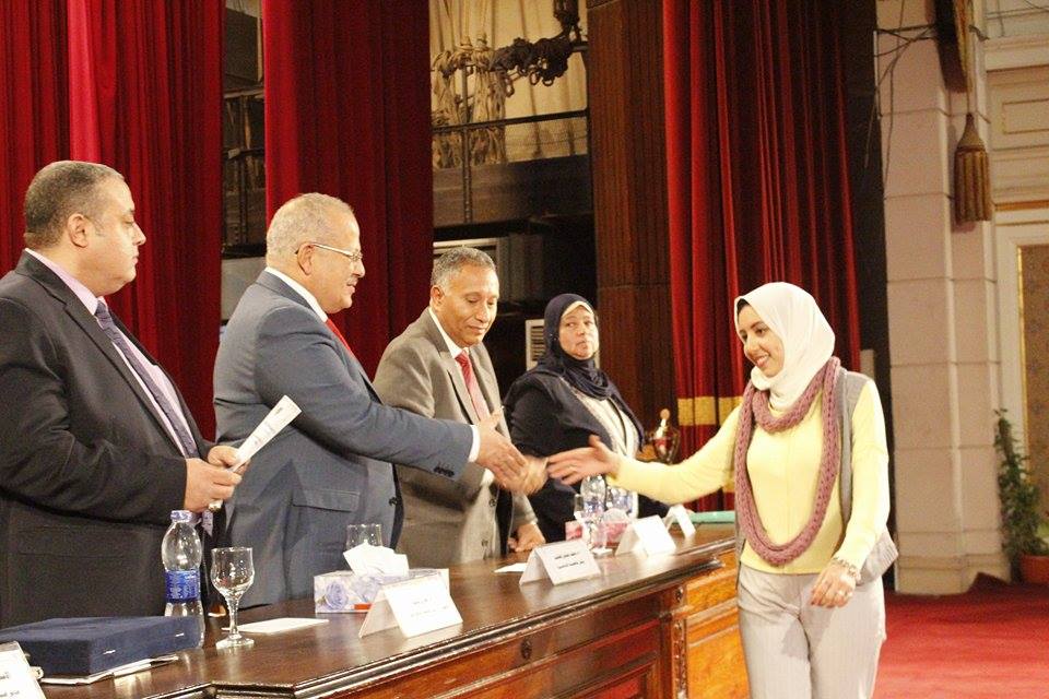 جانب من تكريم الفائزين