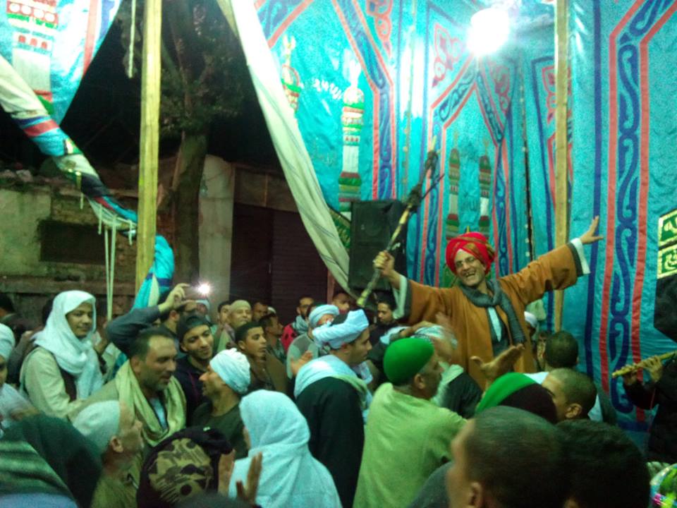 الاحتفالات في الحسين - تصوير: أحمد قدري