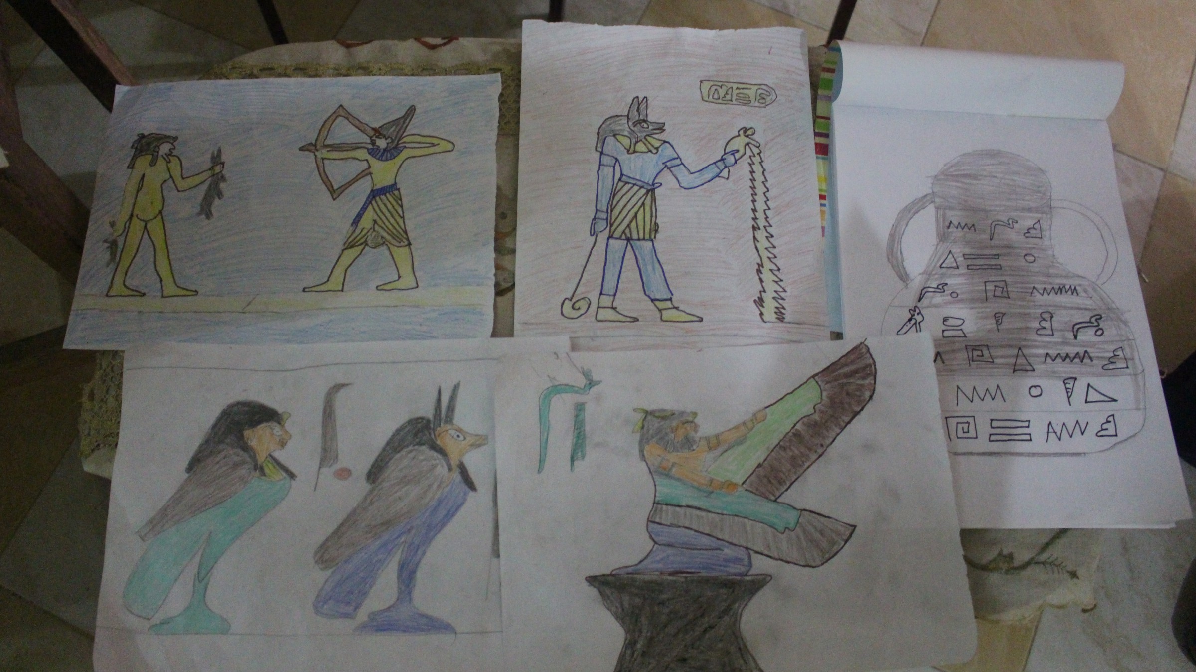 «التراث المصري عبر الأزمان».. كيف صوره أطفال الأقصر؟