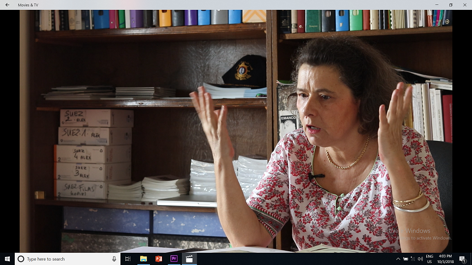 مديرة مركز الدراسات السكندري- تصوير: مصطفى حسن