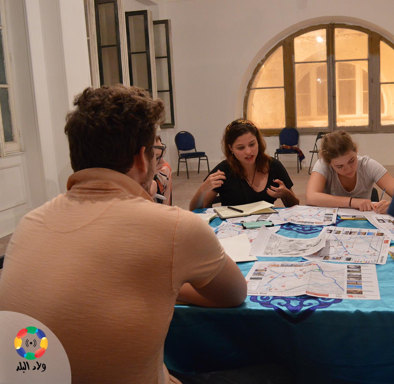 ورشة إعادة استغلال المباني التراثية الصناعية - تصوير نيفين سراج