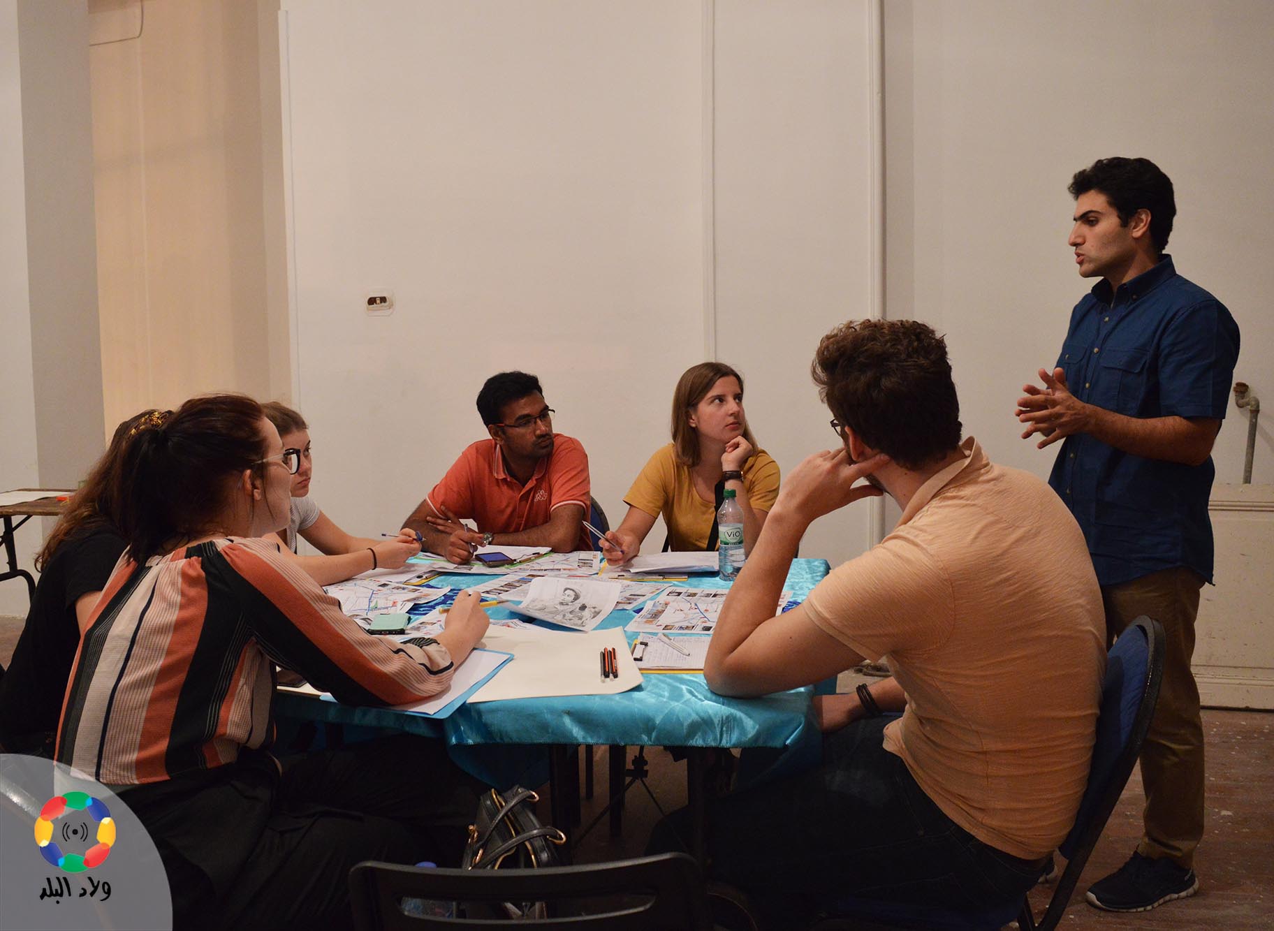 ورشة إعادة استغلال المباني التراثية الصناعية - تصوير نيفين سراج