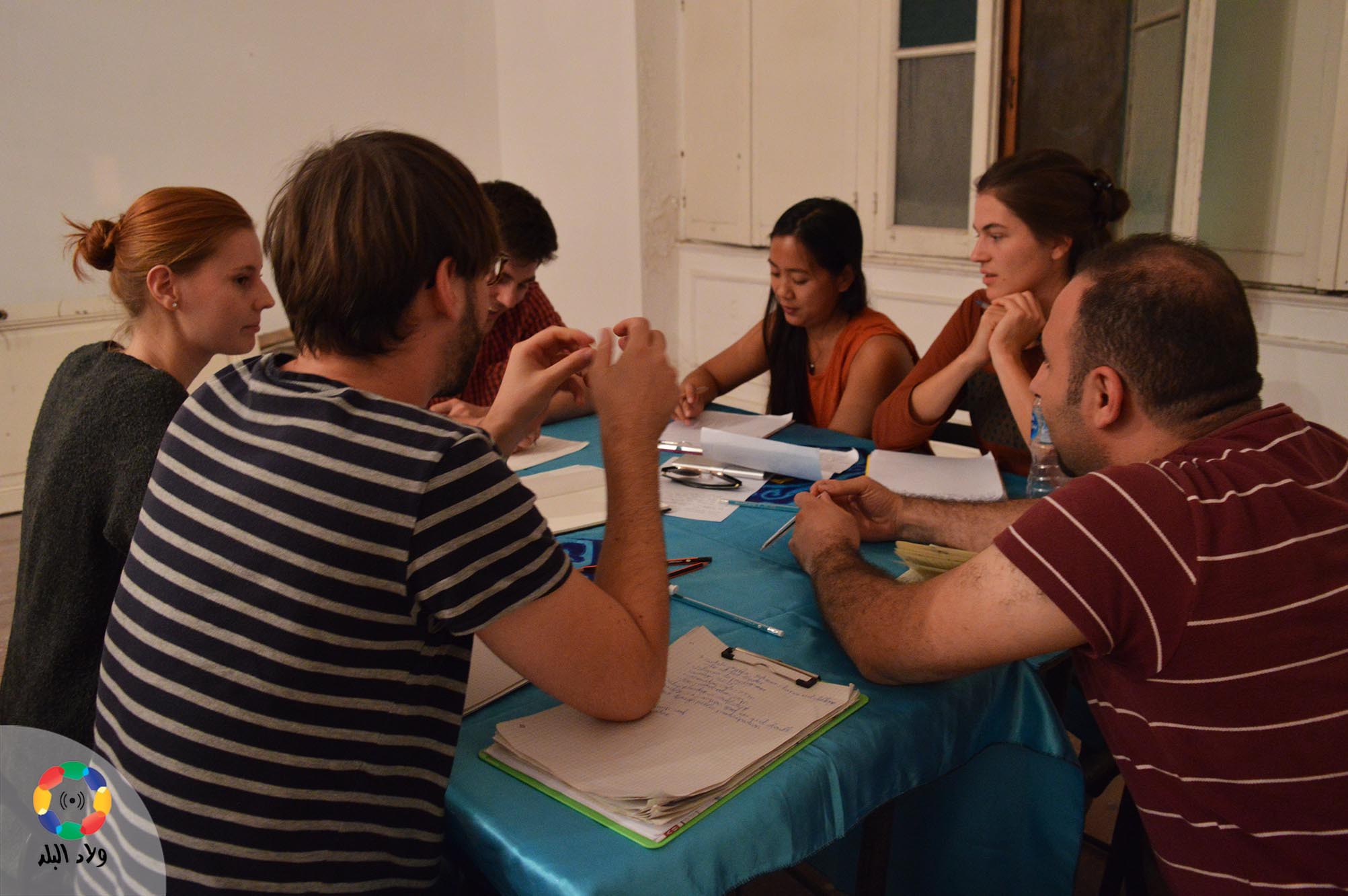 ورشة إعادة استغلال المباني التراثية الصناعية - تصوير نيفين سراج