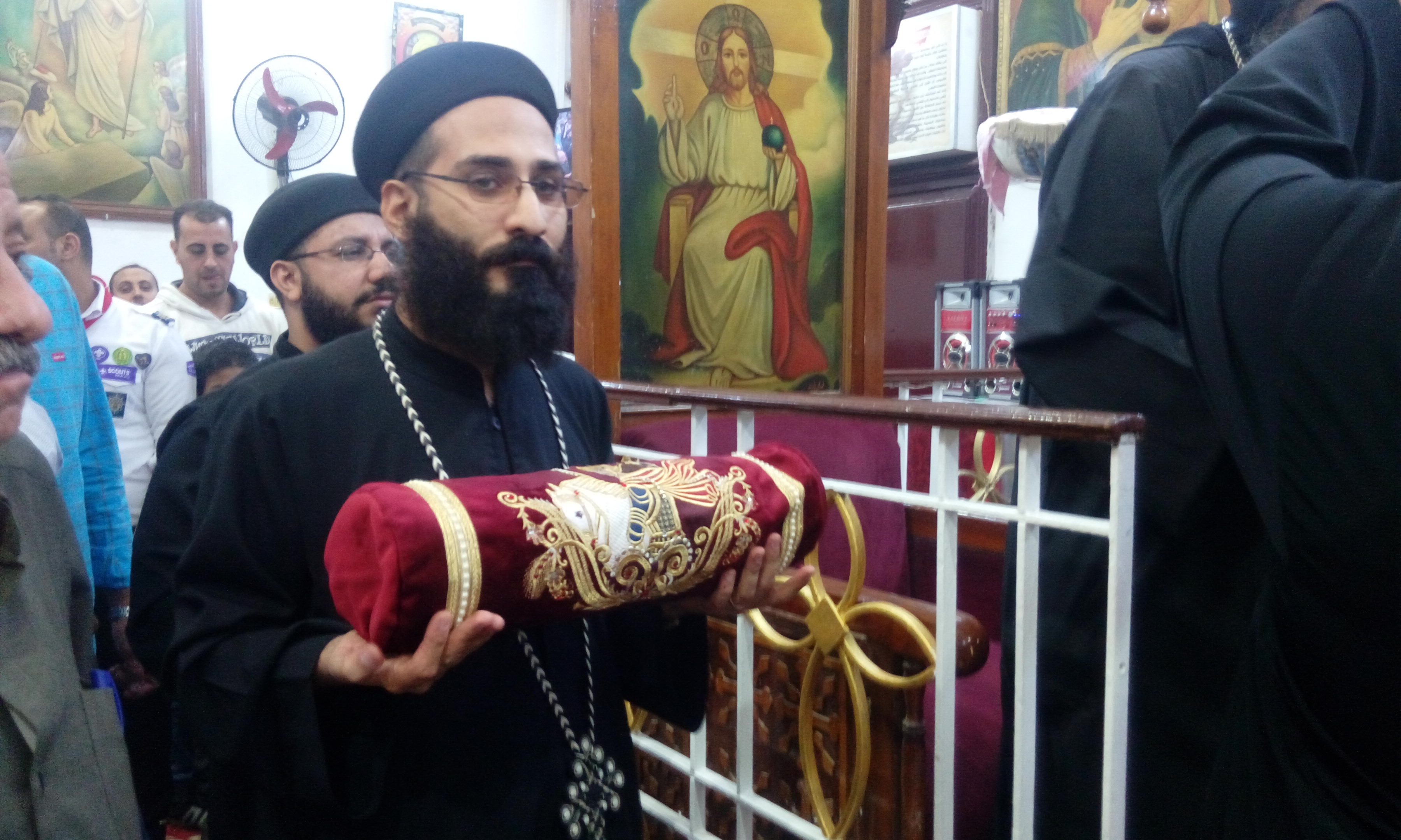 احتفالات مارجرجس ببني مر بأسيوط_تصوير: فيبي مدحت