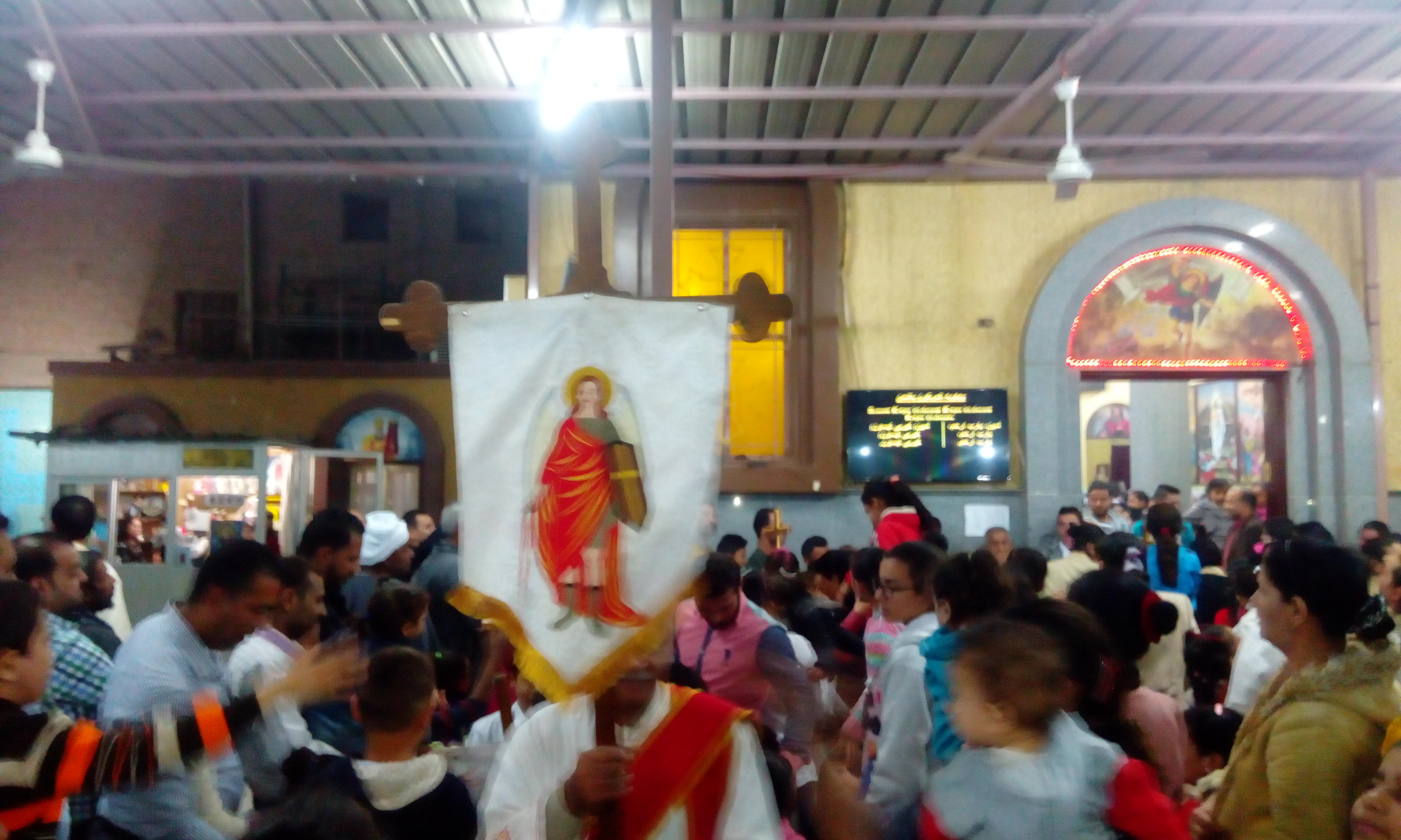 جانب من الليلة الختامية من الاحتفالات بعيد رئيس الملائكة_تصوير: فيبي مدحت