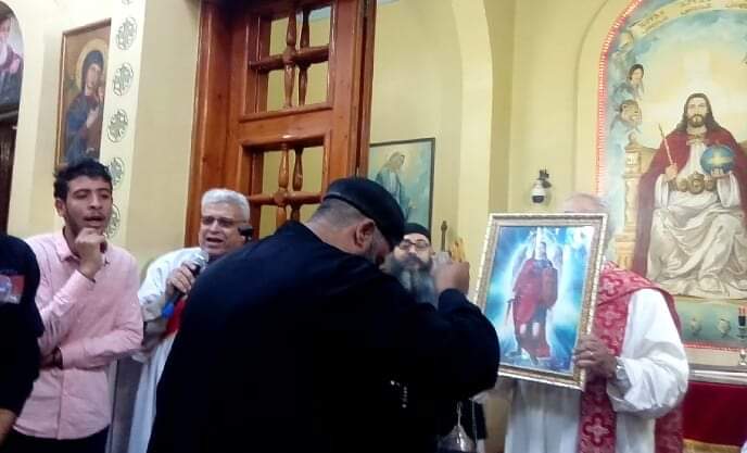 جانب من الليلة الختامية الاحتفالات بعيد رئيس الملائكة تصوير: فيبي مدحت