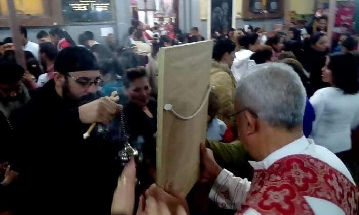 جانب من الليلة الختامية الاحتفالات بعيد رئيس الملائكة تصوير: فيبي مدحت