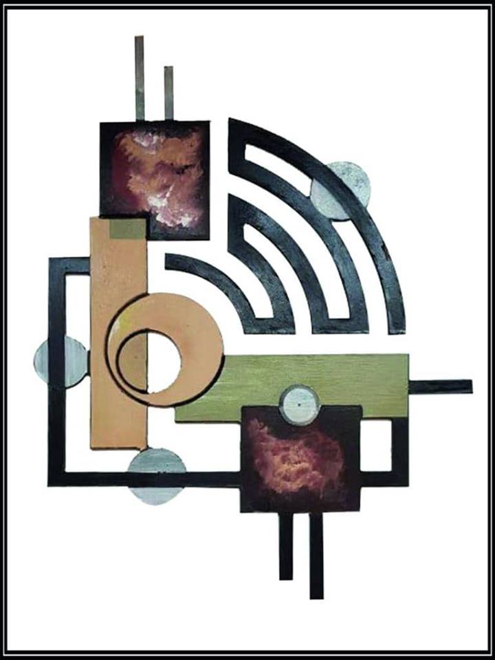 أعمال فنية ثلاثية الأبعاد للباحثة غادة حمدي