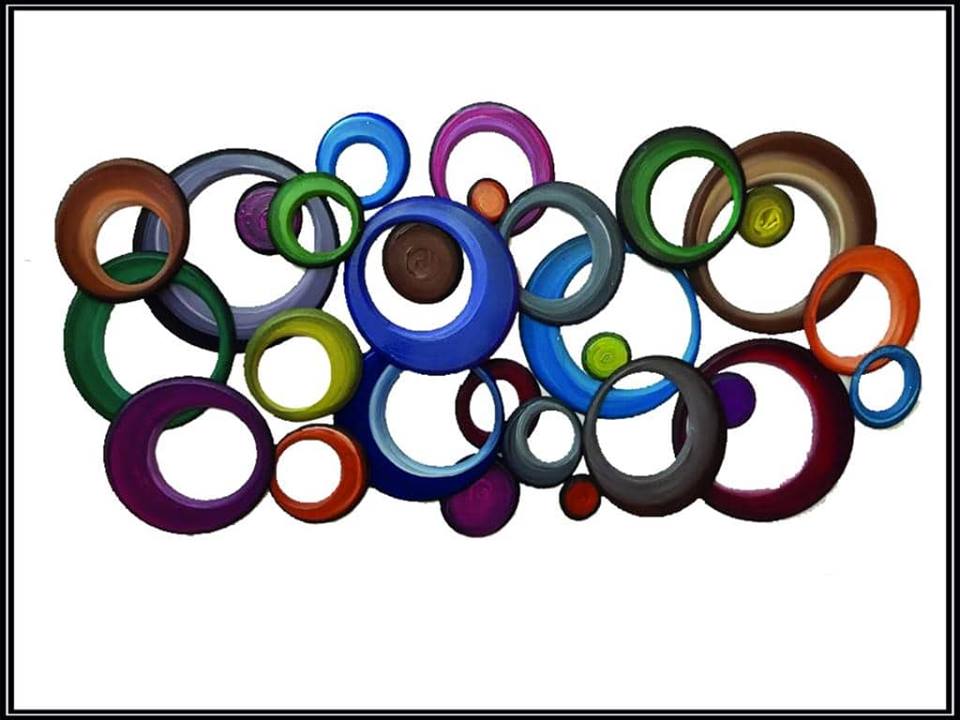 أعمال فنية ثلاثية الأبعاد للباحثة غادة حمدي