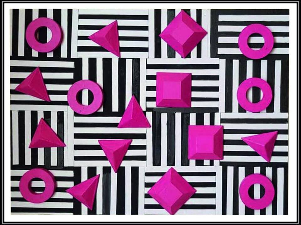 أعمال فنية ثلاثية الأبعاد للباحثة غادة حمدي