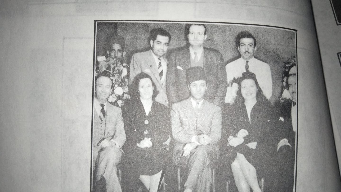 صورة من كتاب محمد عبد الوهاب حياته وفنه- تأليف د. رتيبة الحفني