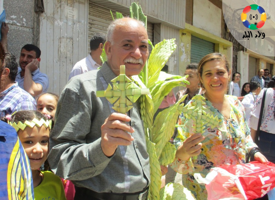 الاحتفالات بعيد الخوصة أو حد السعف بنجع حمادي- تصوير: مريم الرميحي