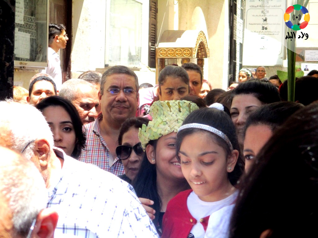 الاحتفالات بعيد الخوصة أو حد السعف بنجع حمادي- تصوير: مريم الرميحي