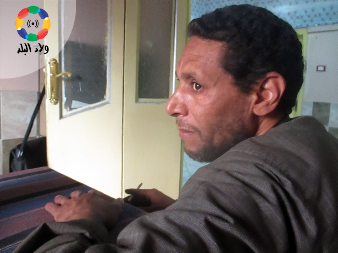 علاء عبد الرافع وموقف صعب قبل العرض-تصوير خالد تقي