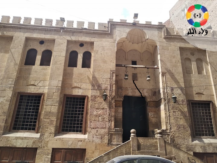 واجهة الجامع المعلق بالفيوم