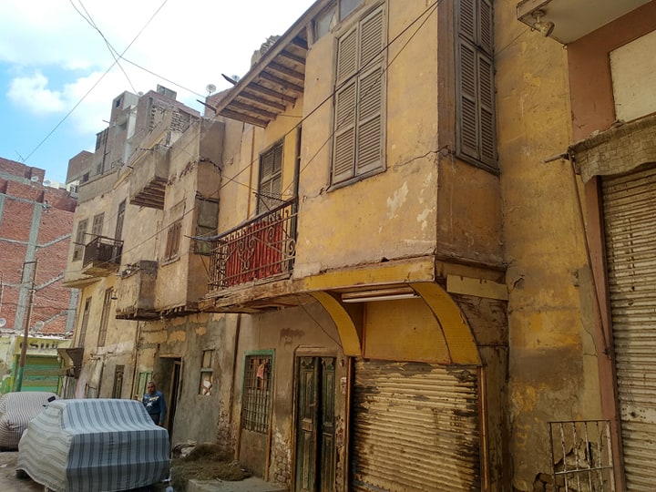 درب متفرع من شارع المسجد المعلق بالفيوم