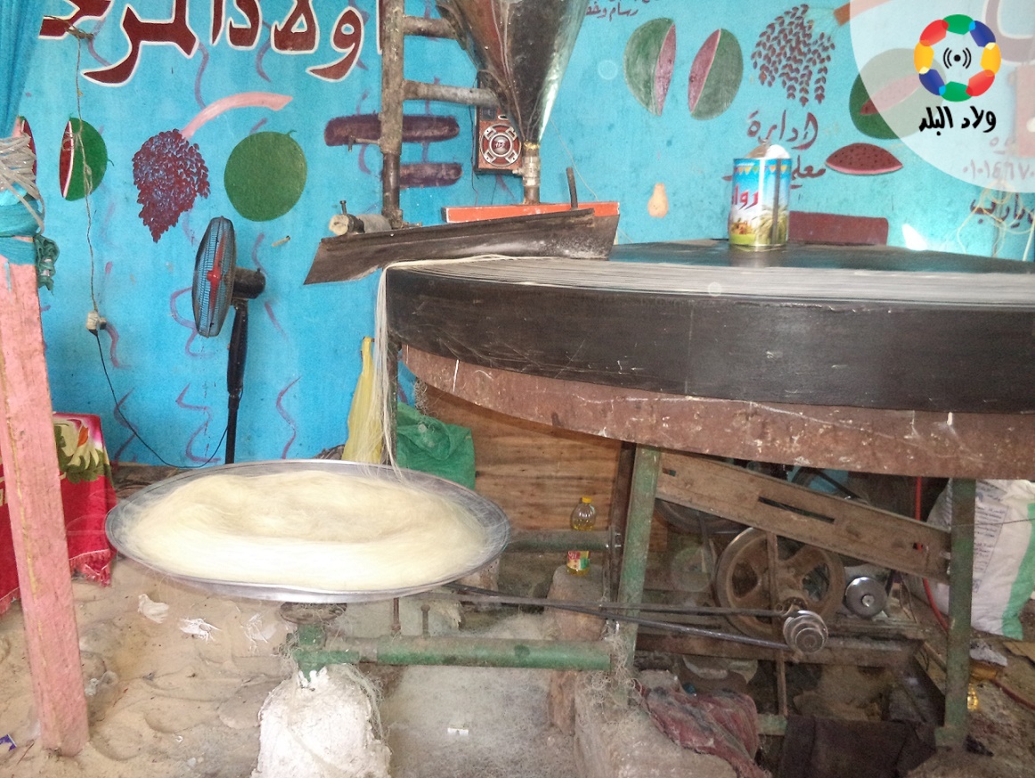 تنصيب آلات الكنافة 