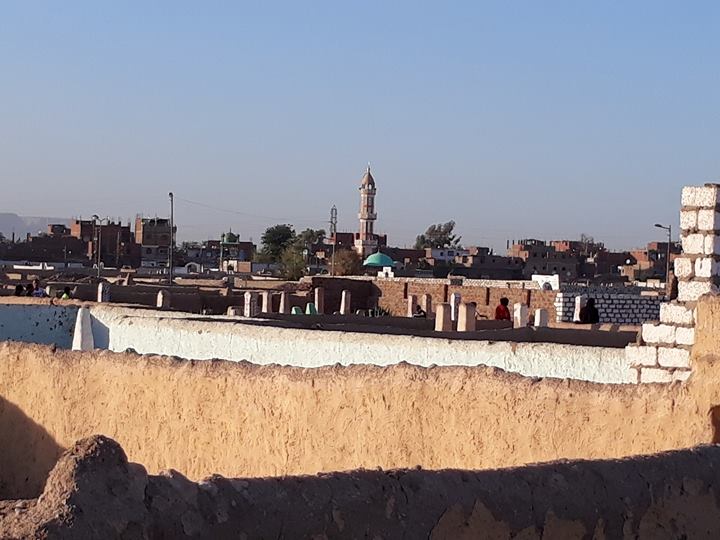 مقابر قرية هو بنجع حمادي- تصوير: مريم الرميحي