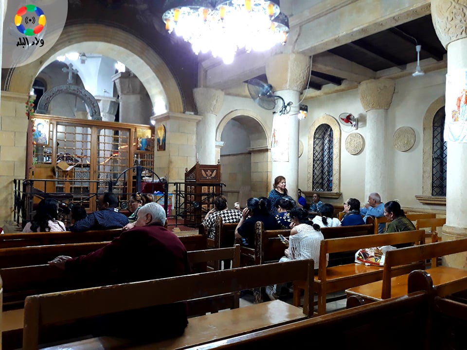 استعدادات القداس الآلهي