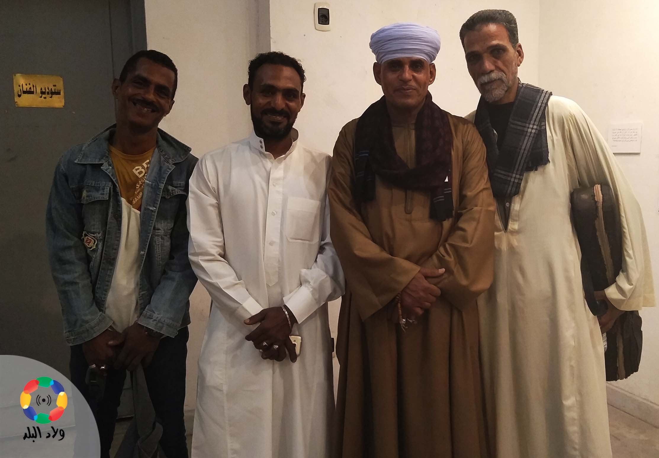 الشيخ سعيد الأسيوطي وفرقته بعد الحفل