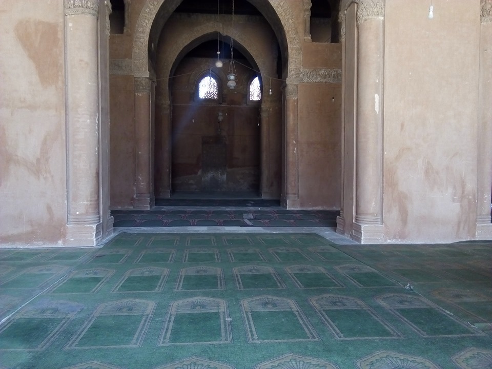 محراب القبلة بالجامع