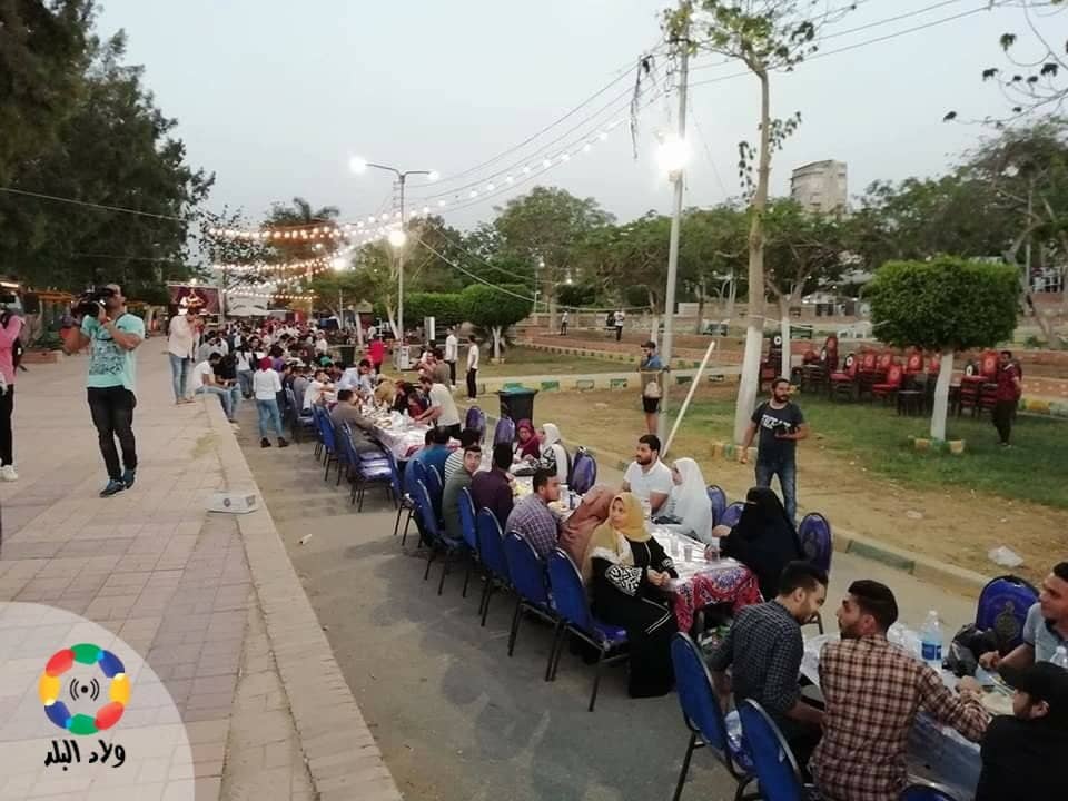 أطول مائدة إفطار في "المنصورة هتفطر مع بعض"