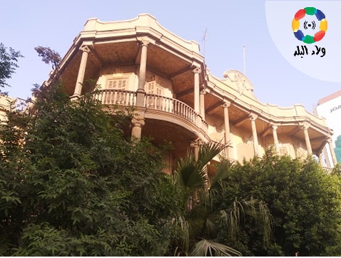 الحديقة بأحد القصور بالفيوم - تصوير: منال محمود