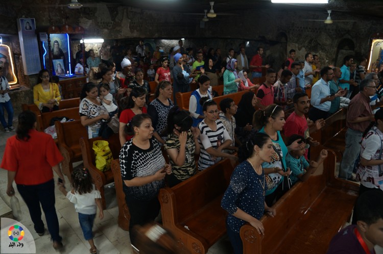 القداس خلال الاحتفالات