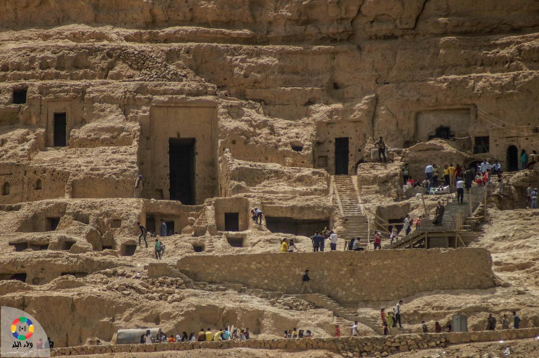 مقابر دير ريفا بجبل أسيوط الغربي 