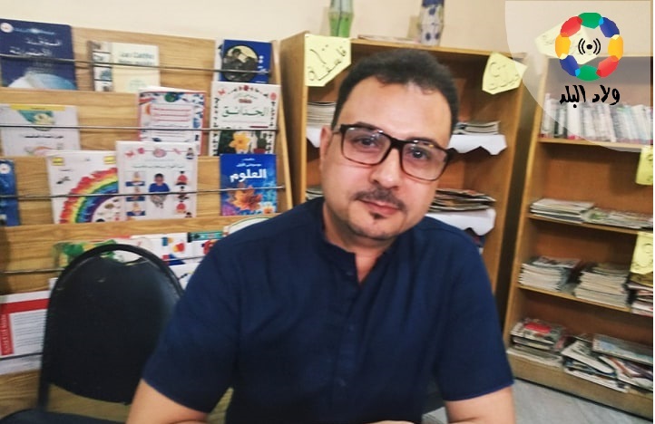 الكاتب أسامة الزيني - تصوير منال محمود