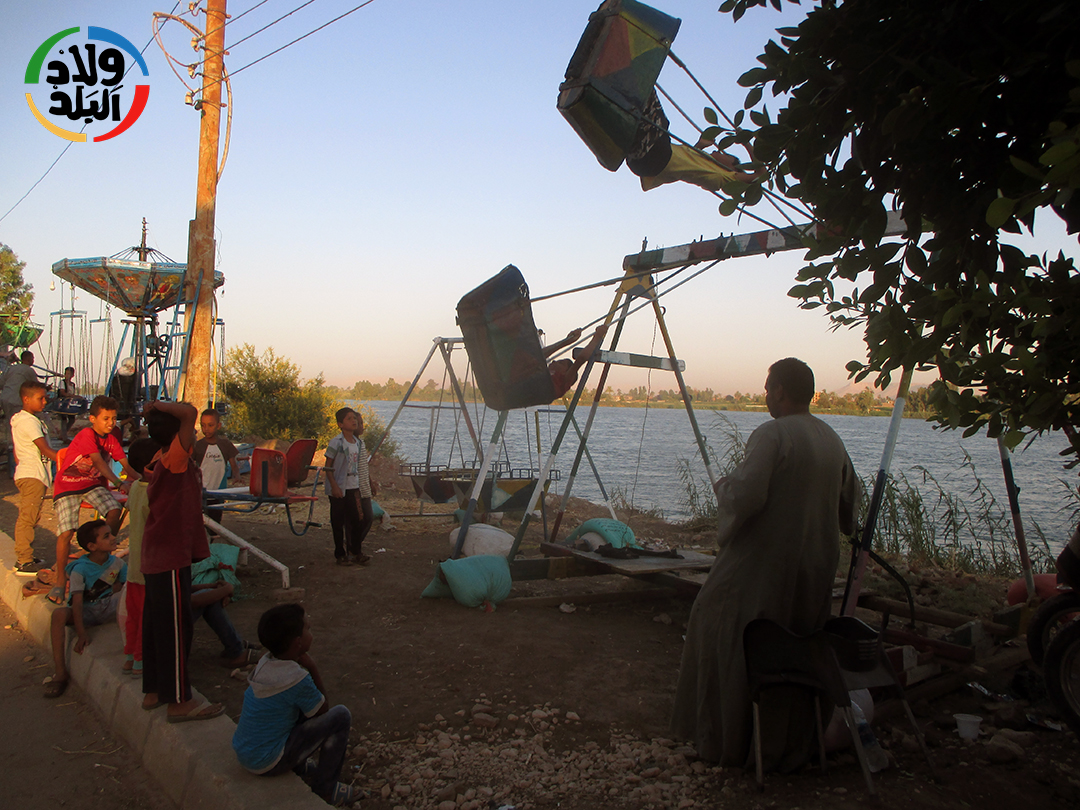 المراجيح في مولد الشيخ ناصح - تصوير خالد تقي