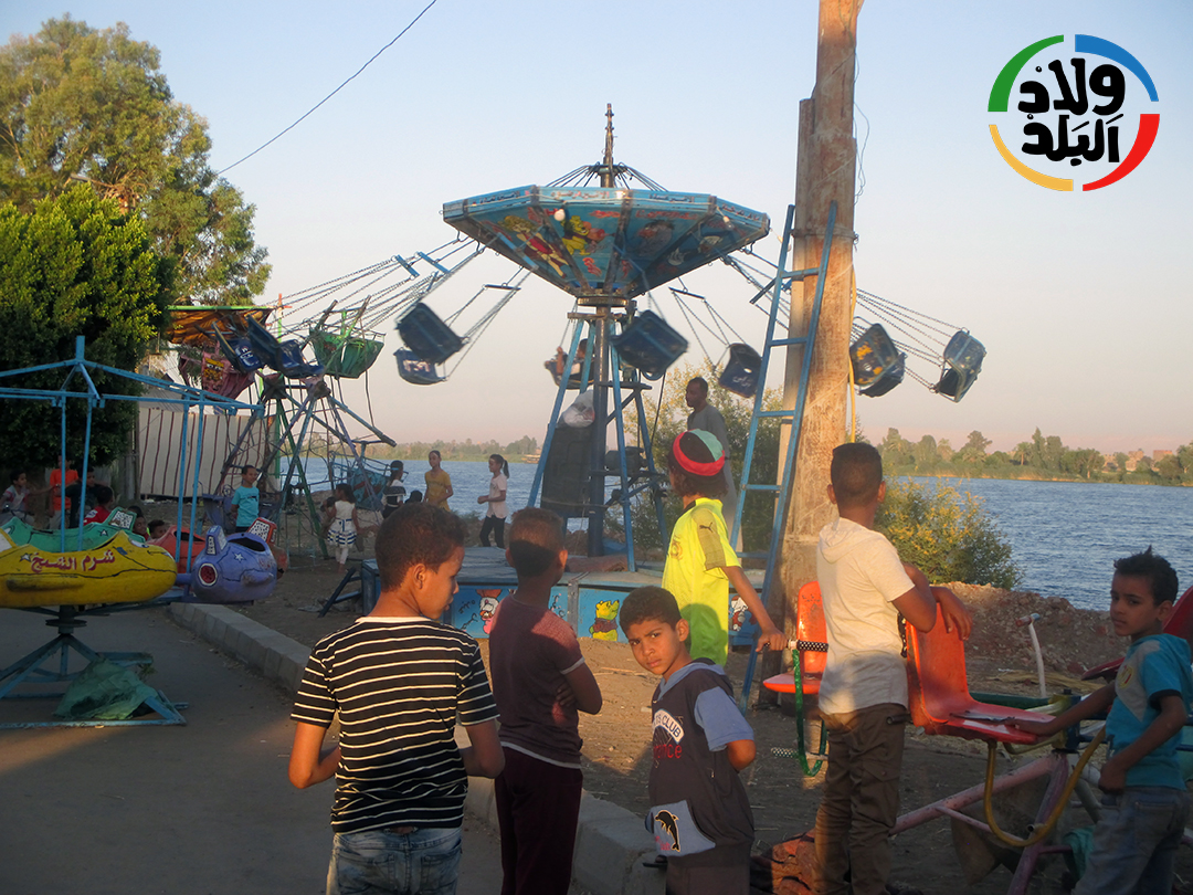 اقبال متزايد من الاطفال على المراجيح