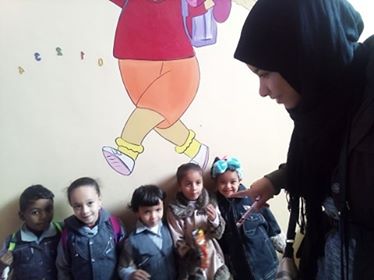 الكاتبة ليلة الفاوي أمدتنا بالصور الكاتبة