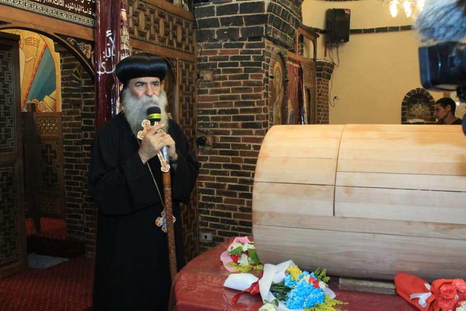 صور أثناء الاحتفال بنياحة القديس اللابس روح ببسنتاؤس بنقادة- أمدنا بالصور الدير