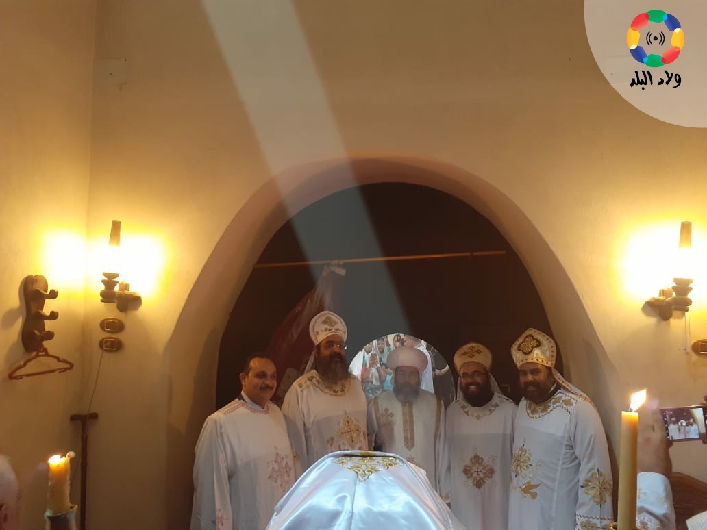 طاقة النور فوق كرسي مذبح القديس مارجرجس