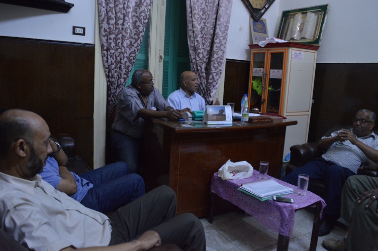 جانب من الاجتماعات التحضيرية