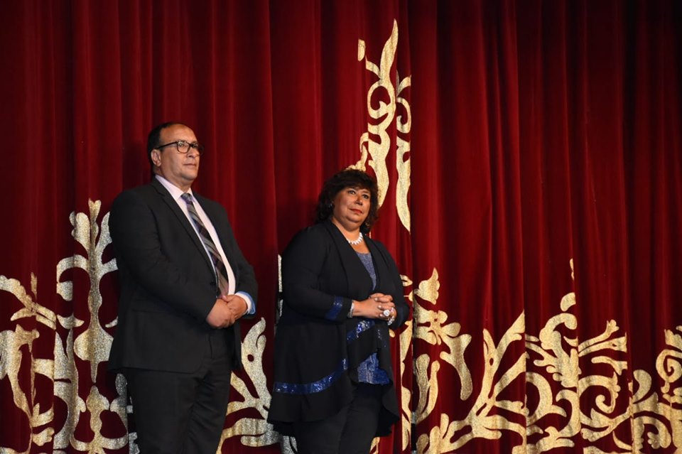 وزيرة الثقافة - من بيان الأوبرا