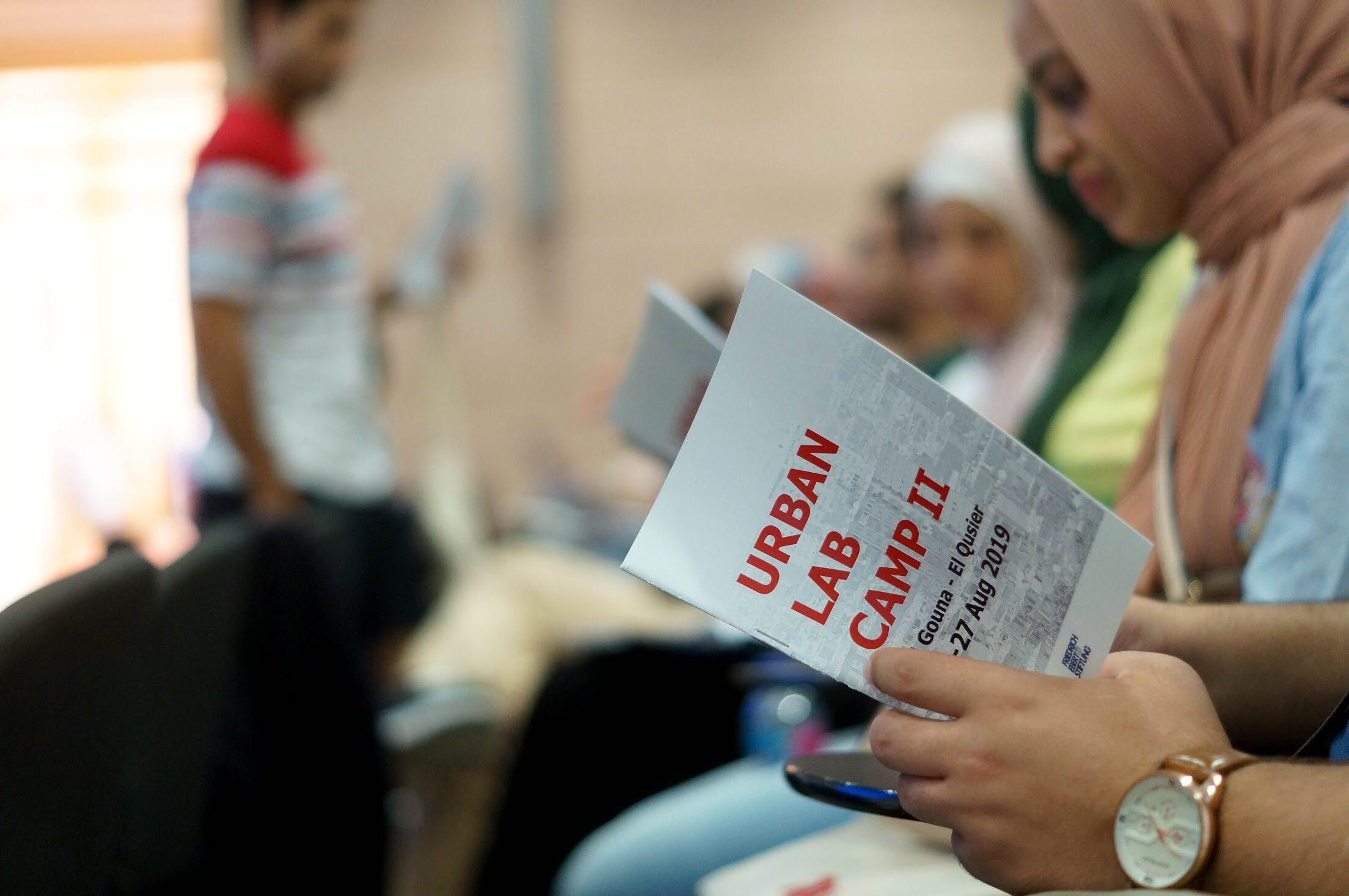 معسكر التخطيط العمرانى والتنمية المستدامة بالجونة - تصوير: أحمد دريم