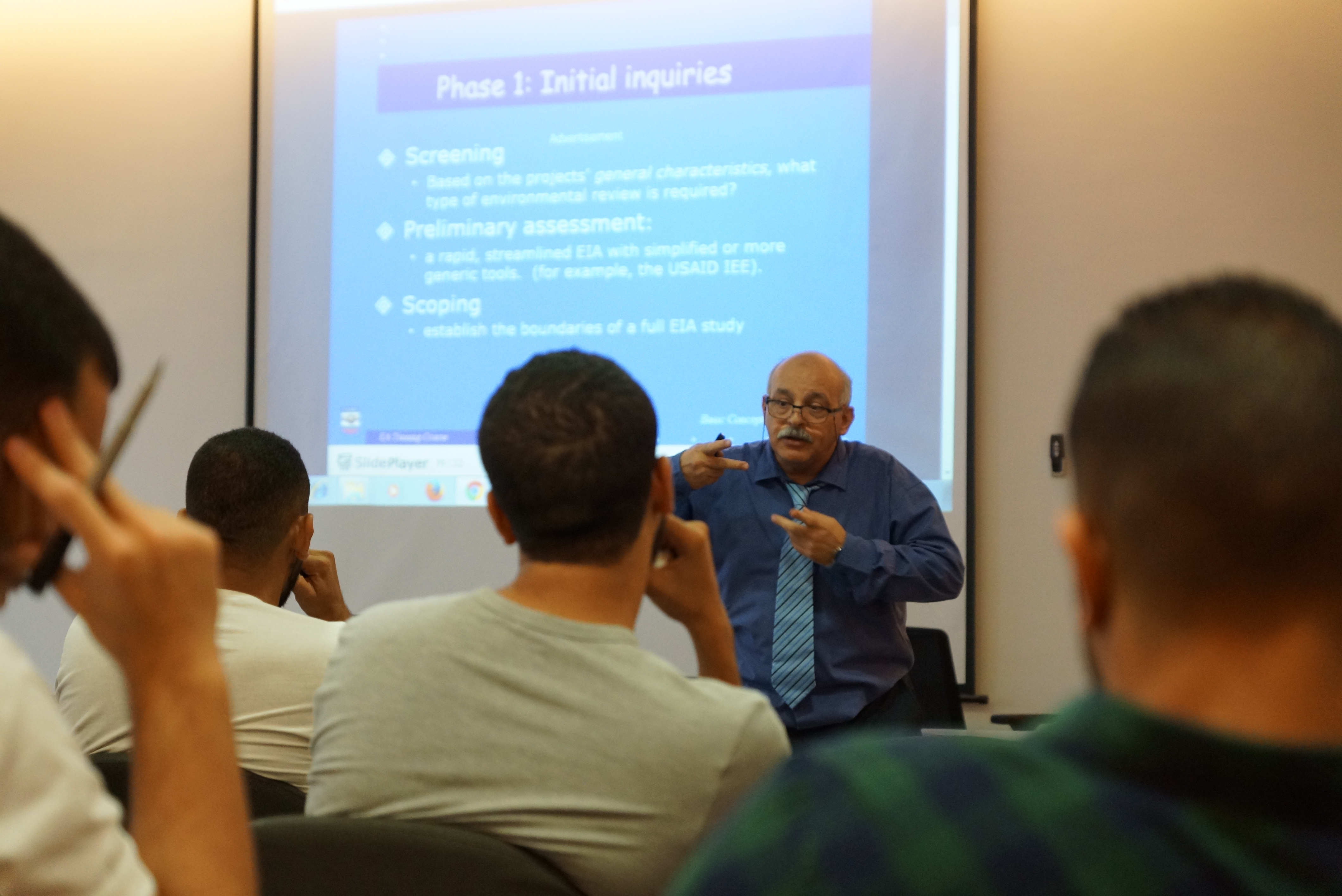 أثناء فعاليات اليوم الثاني من معسكر التنمية المستدامة - تصوير: أحمد دريم