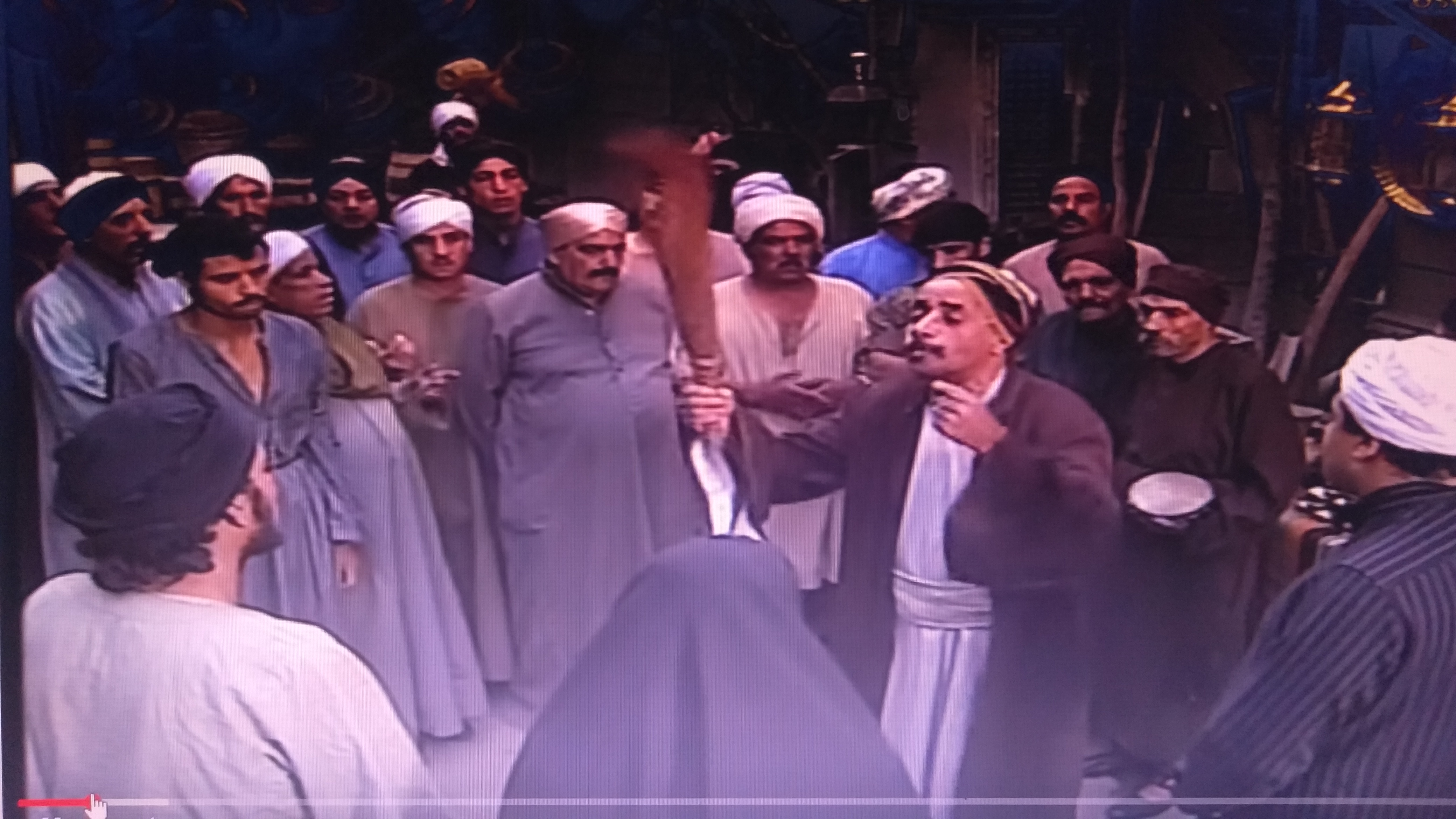 لقطة من فيلم الحرافيش على اليوتيوب