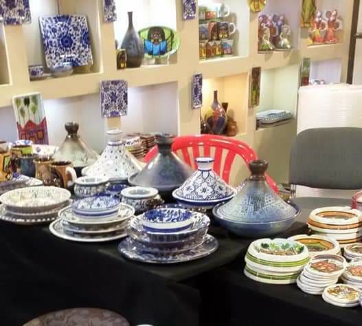 منتجات من الخزف - يسرية عبدالرحمن