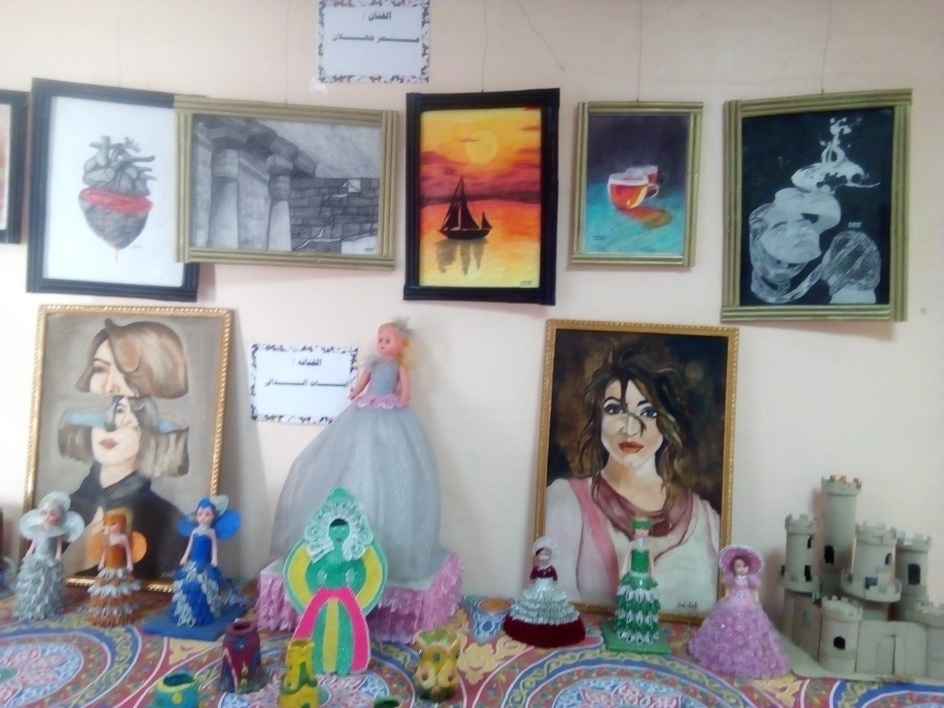 لوحات من معرض آرت هوم