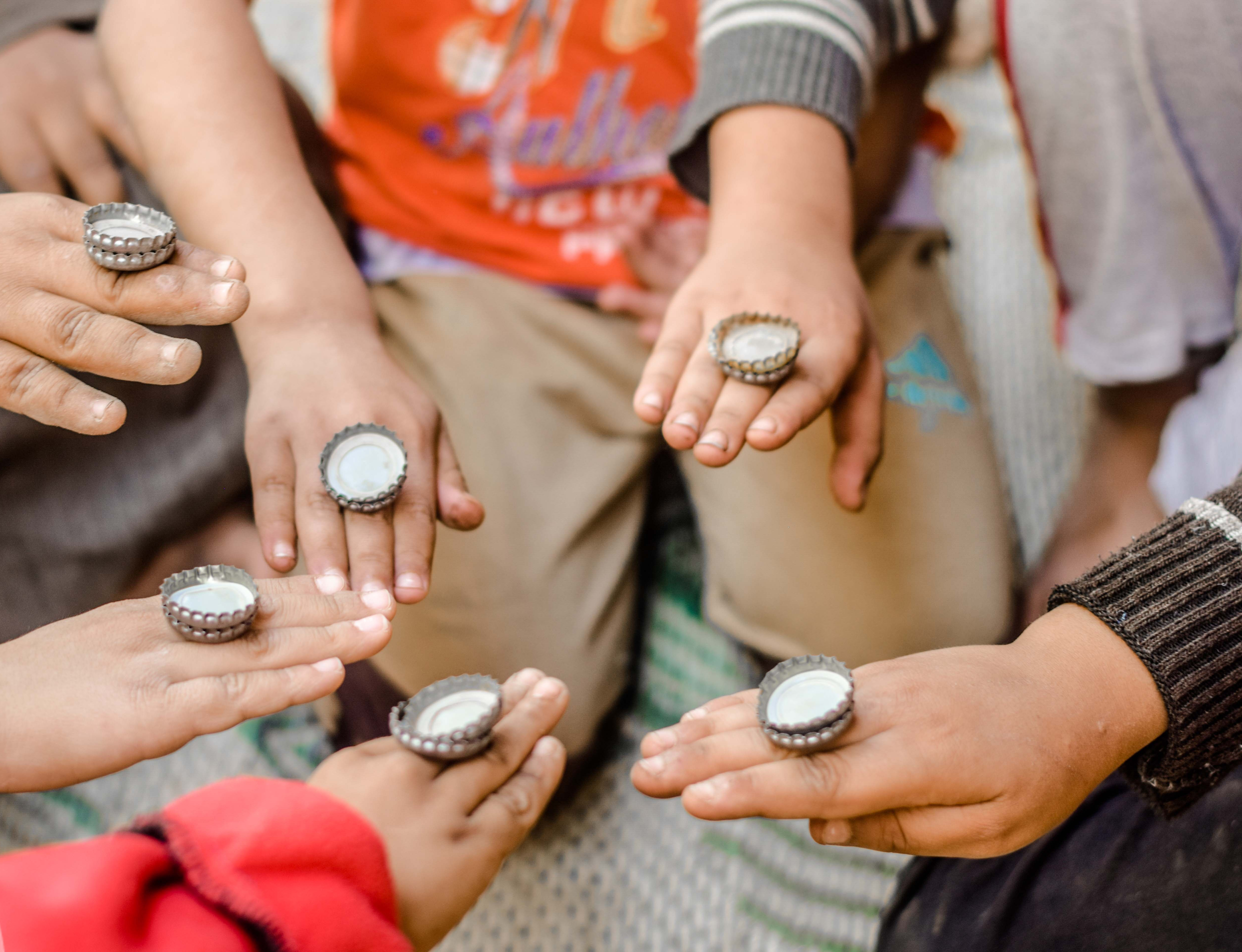 لعبة الشكمة.. تصوير: سمر شومان