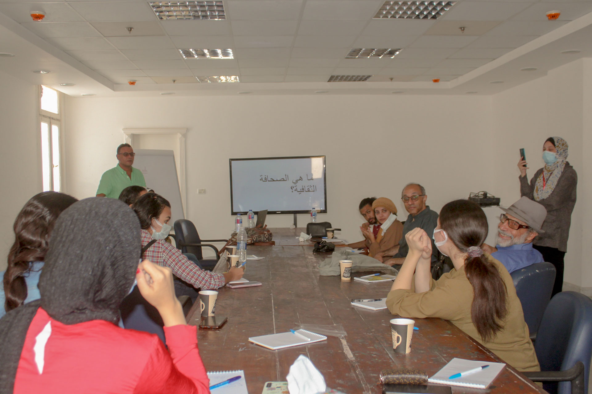 جانب من التدريب