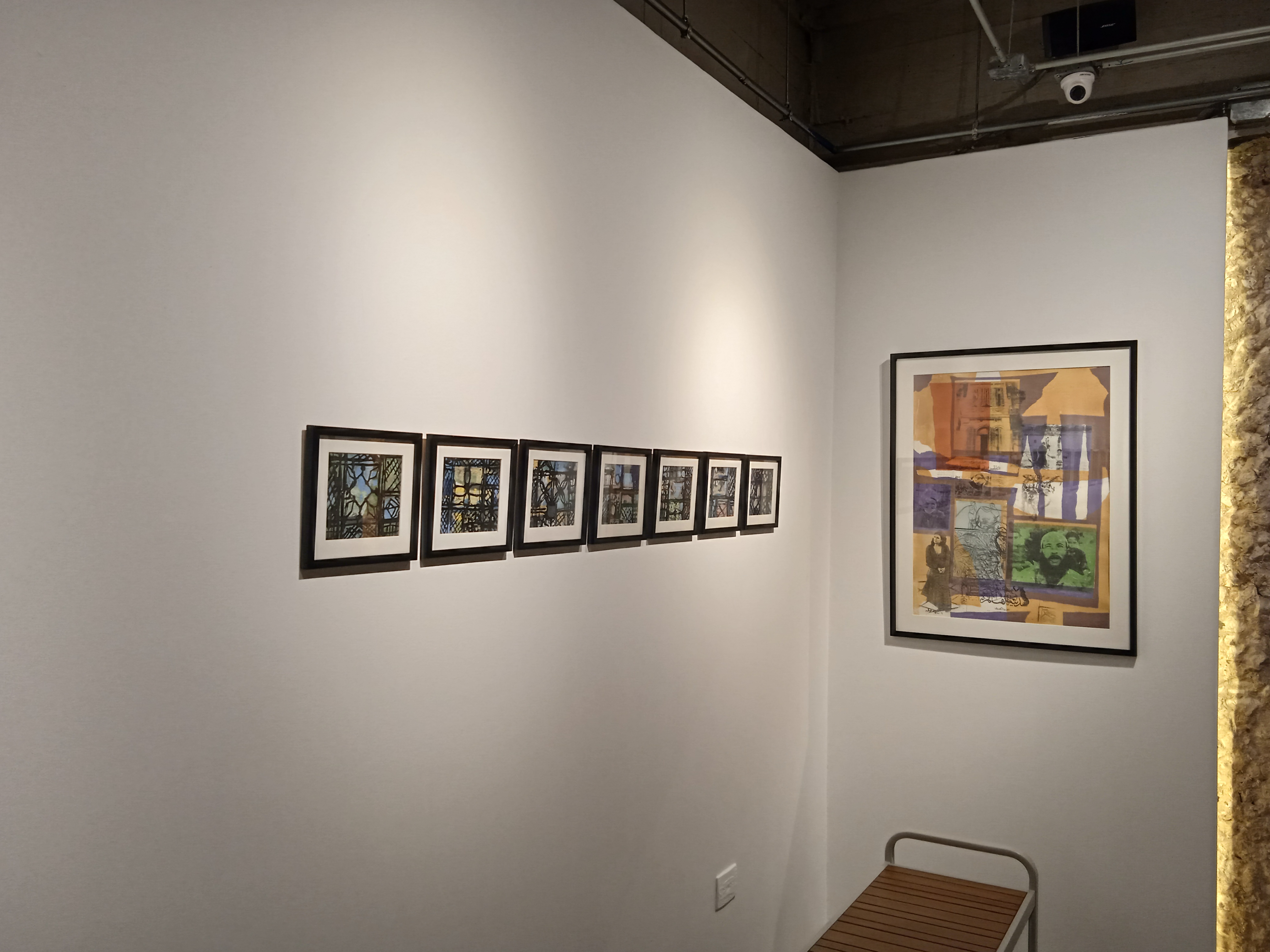 معرض ملاذ في مساحة شلتر بالإسكندرية