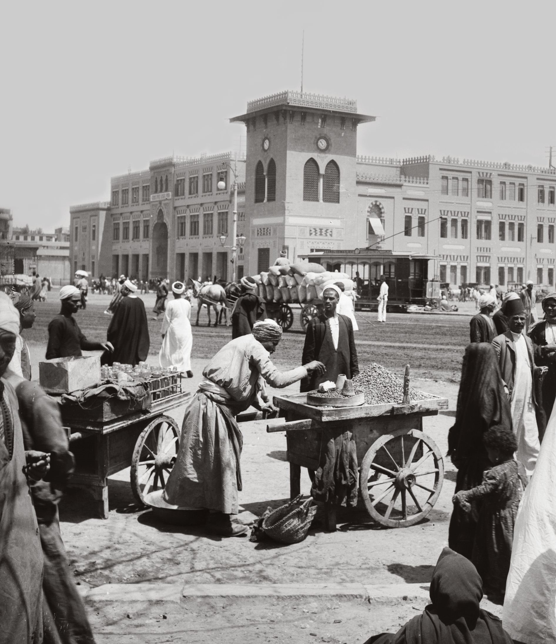 محطة سكك حديد مصر 1900- 1920
